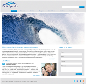 Web-Design von pb für dieses Projekt | Design: #673827