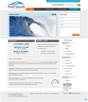 Web-Design von pb für dieses Projekt | Design: #675429