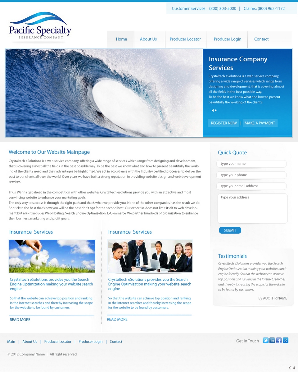 Web-Design von pb für dieses Projekt | Design: #675433
