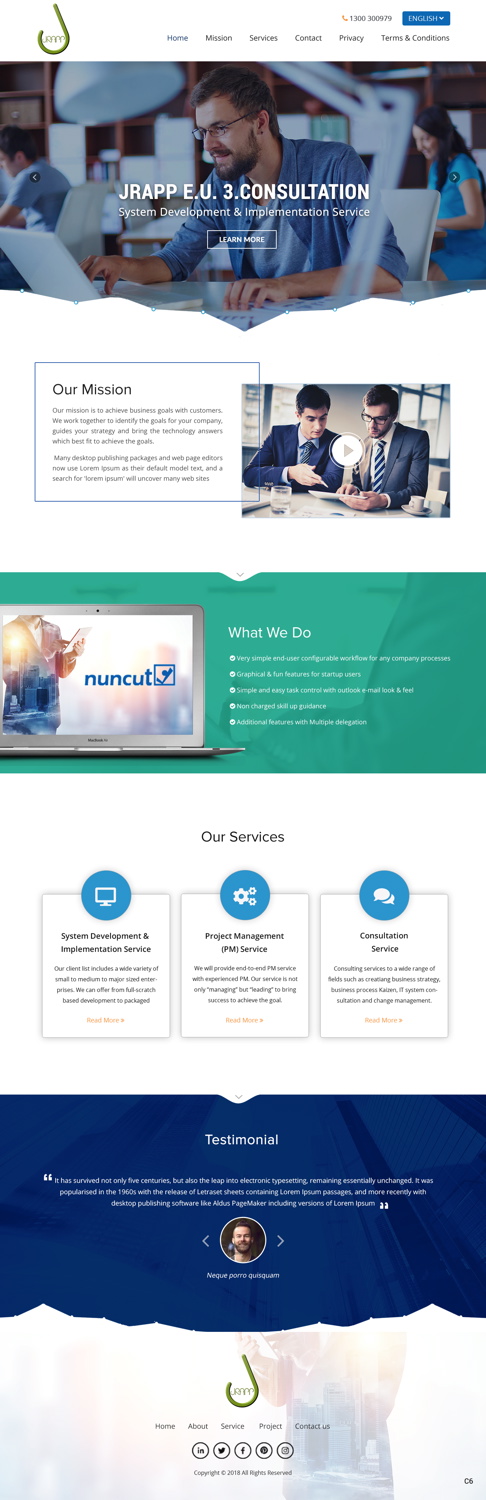 Web Design par pb pour JRAPP e.u. | Design : #19191982