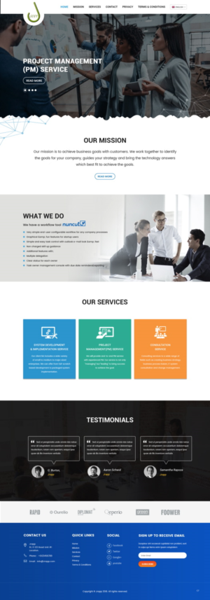Web Design par pb pour JRAPP e.u. | Design : #19191983