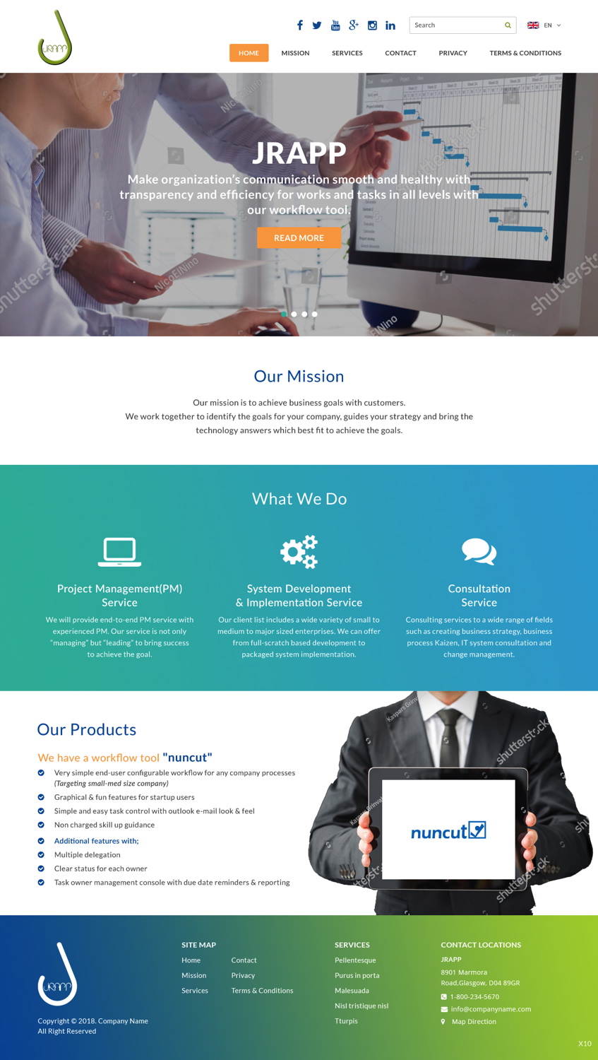 Web Design par pb pour JRAPP e.u. | Design #19191986