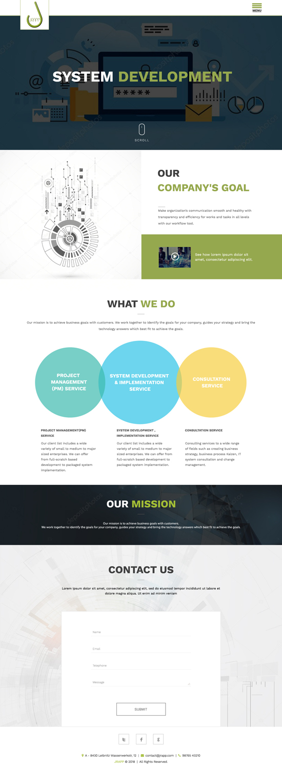 Web Design par Sujit Banerjee pour JRAPP e.u. | Design #19190077