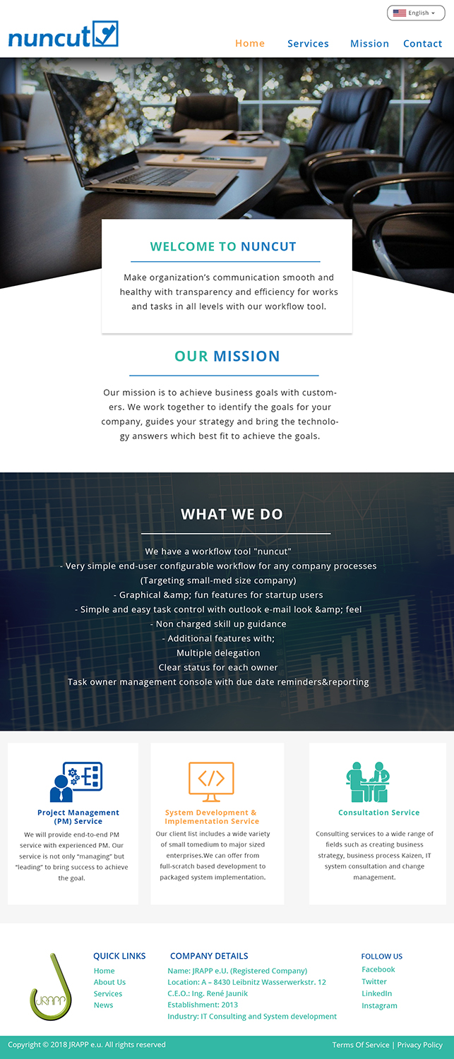 Web-Design von Murry für JRAPP e.u. | Design #19203464