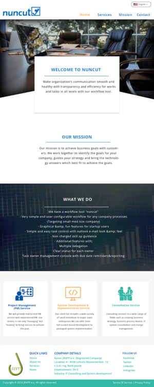 Web Design par Murry pour JRAPP e.u. | Design : #19212956