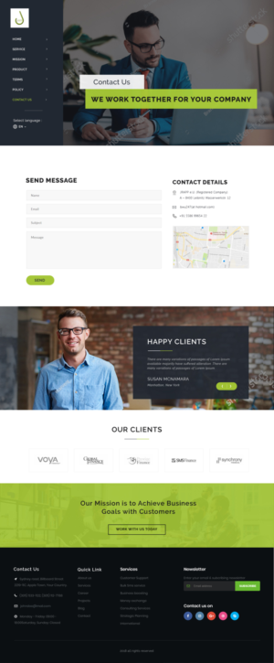 Web Design par **INCREDIBLEDESIGNERS** pour JRAPP e.u. | Design : #19200288