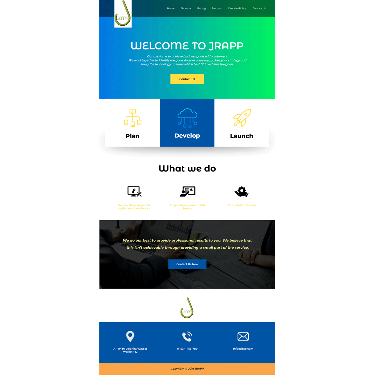 Web Design by Hardeep Singh Tiwana 3 for JRAPP e.u. | Design #19178354