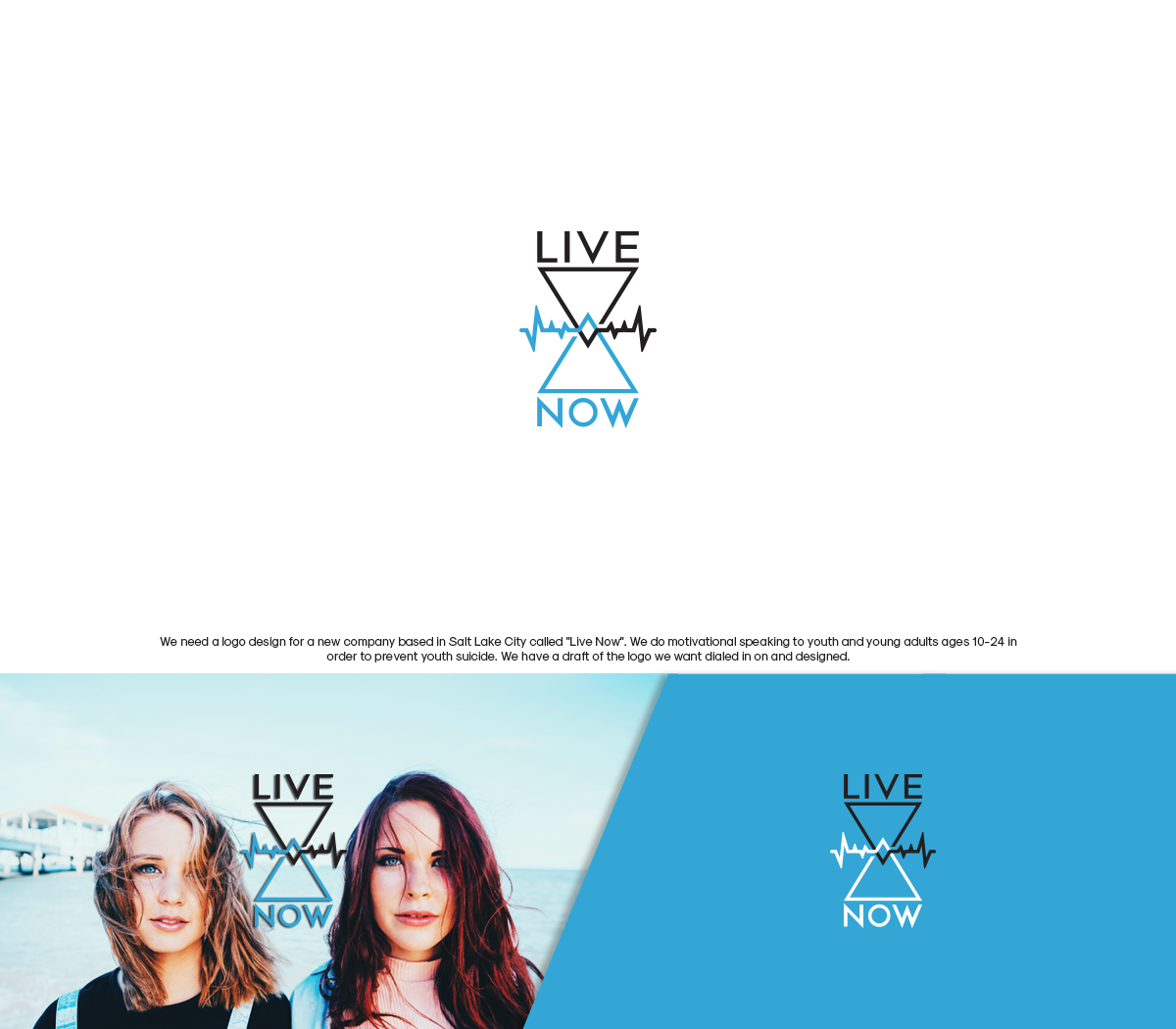 Logo Design by GBDESIGN for Live Now | Design #19168044