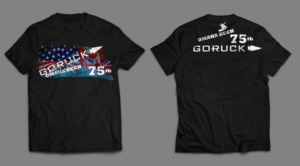 Normandy GoRuck 75th Anniversary | T-Shirt-Design von StarGraphics