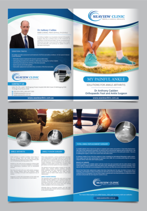 Diseño de Flyer por alex989 para Seaview Clinic | Diseño: #19187723