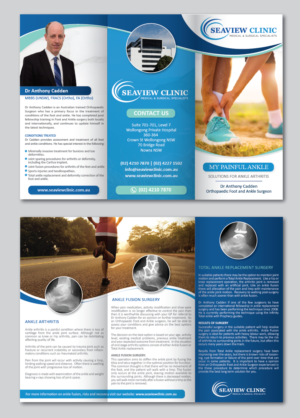 Flyer Design by alex989 for Seaview Clinic | Design: #19187724