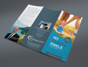 Specialist Medical practice after professional trifold flyer design for patient information brochure | Flyer-Design von andrew3344