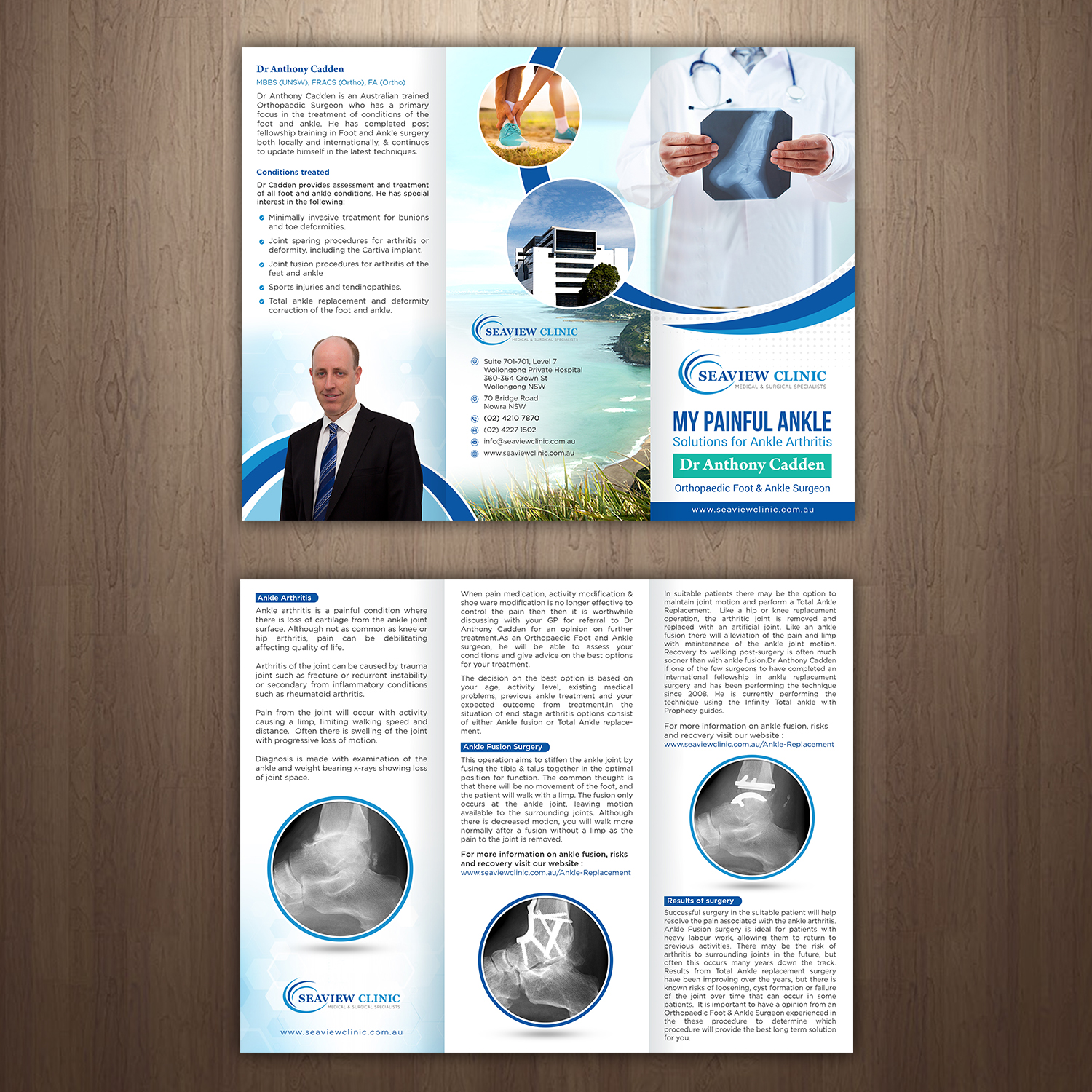 Flyer Design by debdesign for Seaview Clinic | Design #19189839