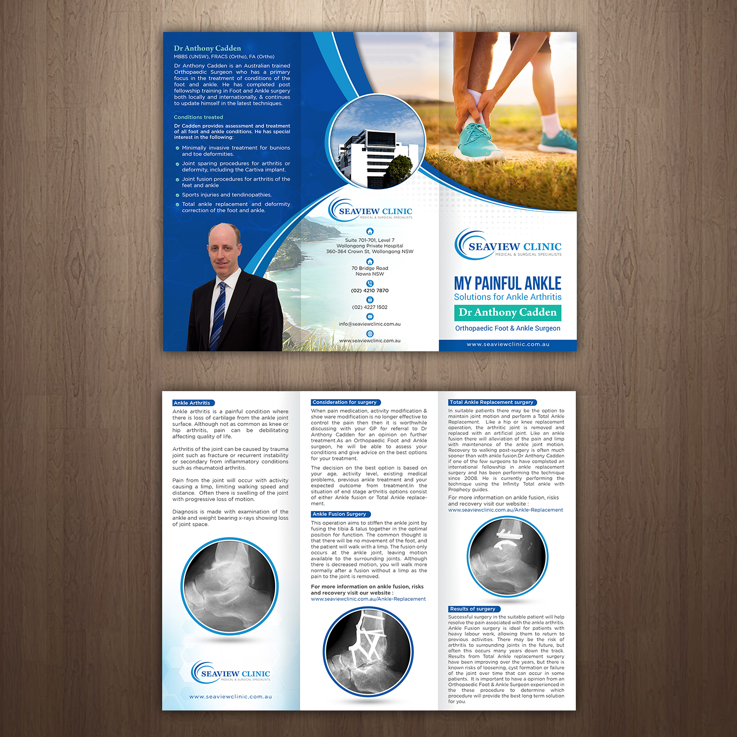 Diseño de Flyer por debdesign para Seaview Clinic | Diseño #19211296
