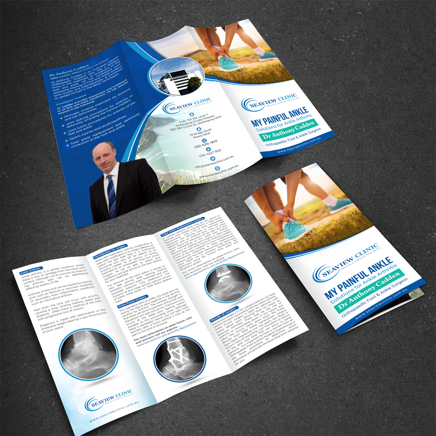 Diseño de Flyer por debdesign para Seaview Clinic | Diseño #19215743