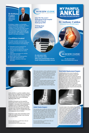 Flyer Design by Deziners Zone for Seaview Clinic | Design: #19180633
