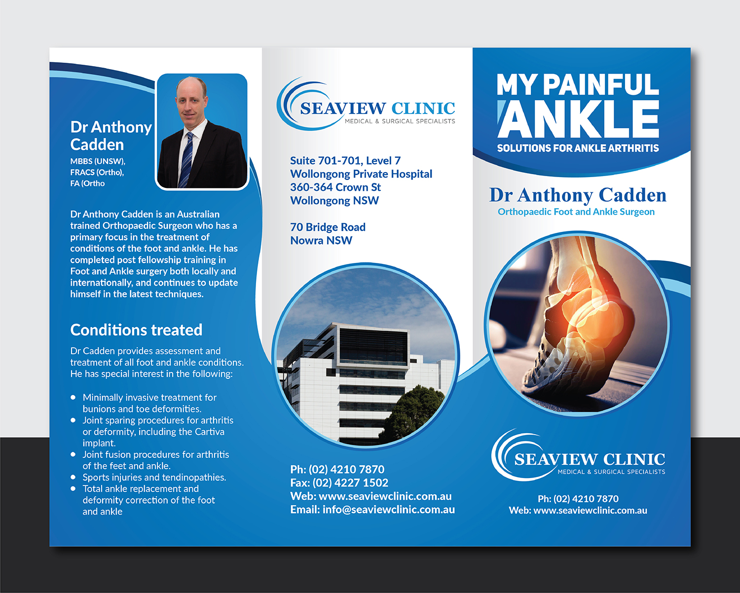 Flyer Design by Deziners Zone for Seaview Clinic | Design #19180636