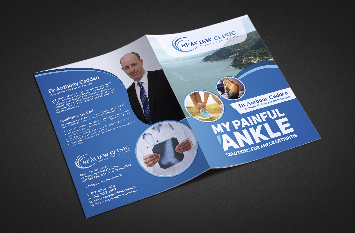Diseño de Flyer por Deziners Zone para Seaview Clinic | Diseño #19191689