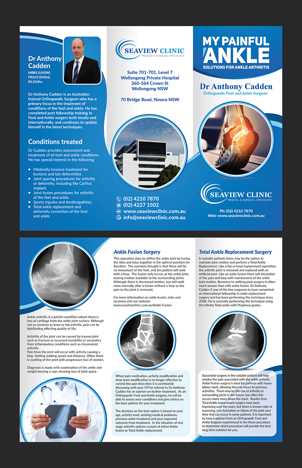 Flyer Design by Deziners Zone for Seaview Clinic | Design #19211660