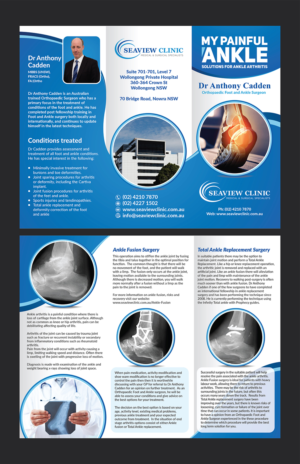 Diseño de Flyer por Deziners Zone para Seaview Clinic | Diseño: #19211660