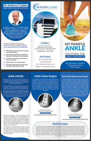 Flyer Design by pixelgallery for Seaview Clinic | Design: #19184819