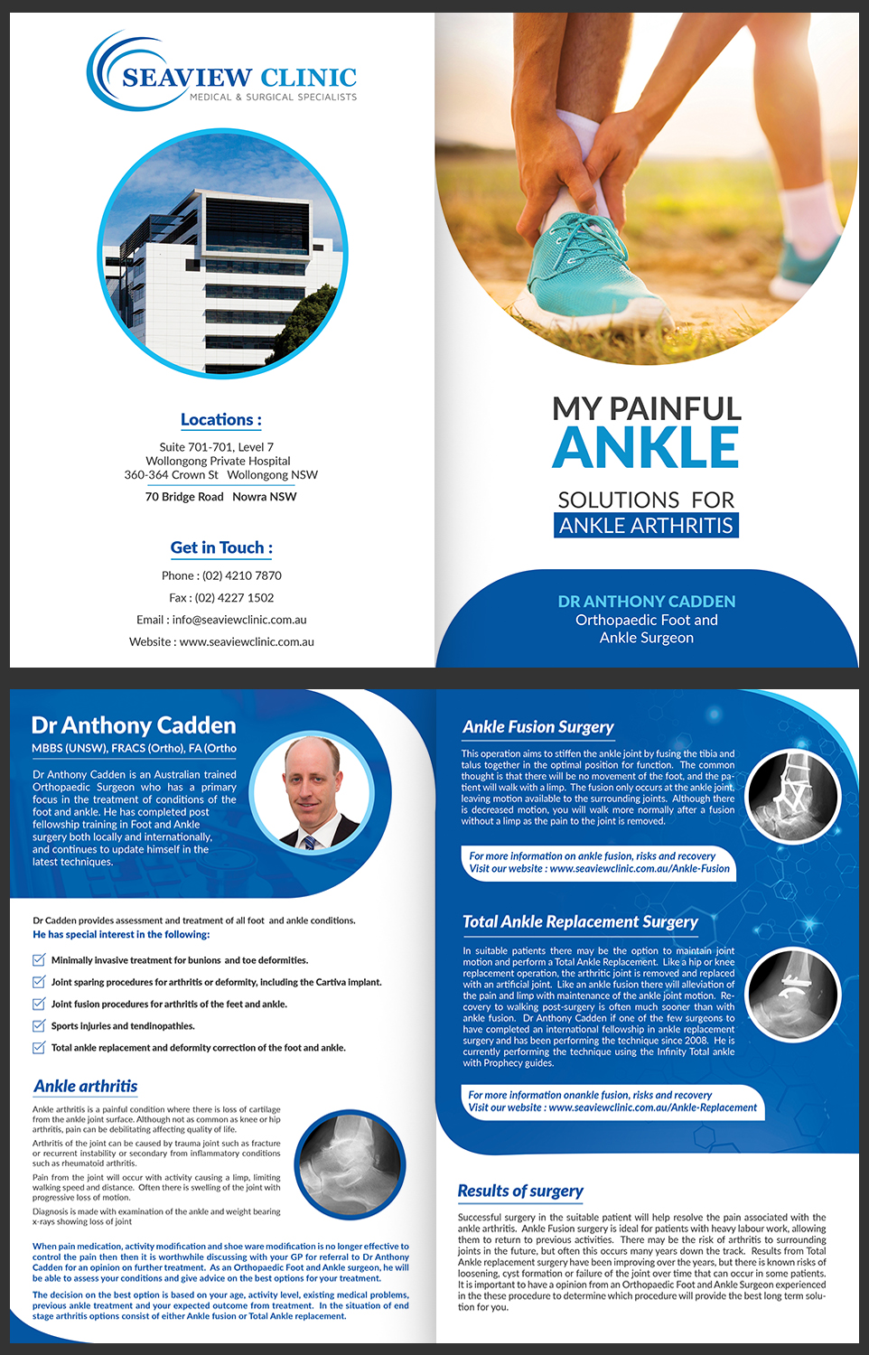 Flyer Design by pixelgallery for Seaview Clinic | Design #19195909