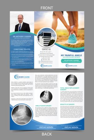 Flyer-Design von SAI DESIGNS für Seaview Clinic | Design #19223346