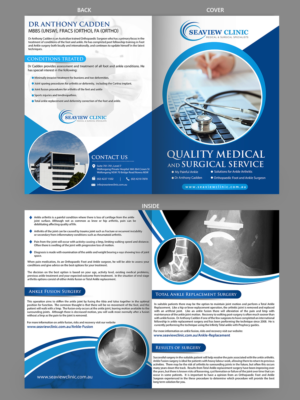 Flyer Design by Schöpfer for Seaview Clinic | Design: #19202722