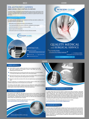 Flyer Design by Schöpfer for Seaview Clinic | Design: #19221571