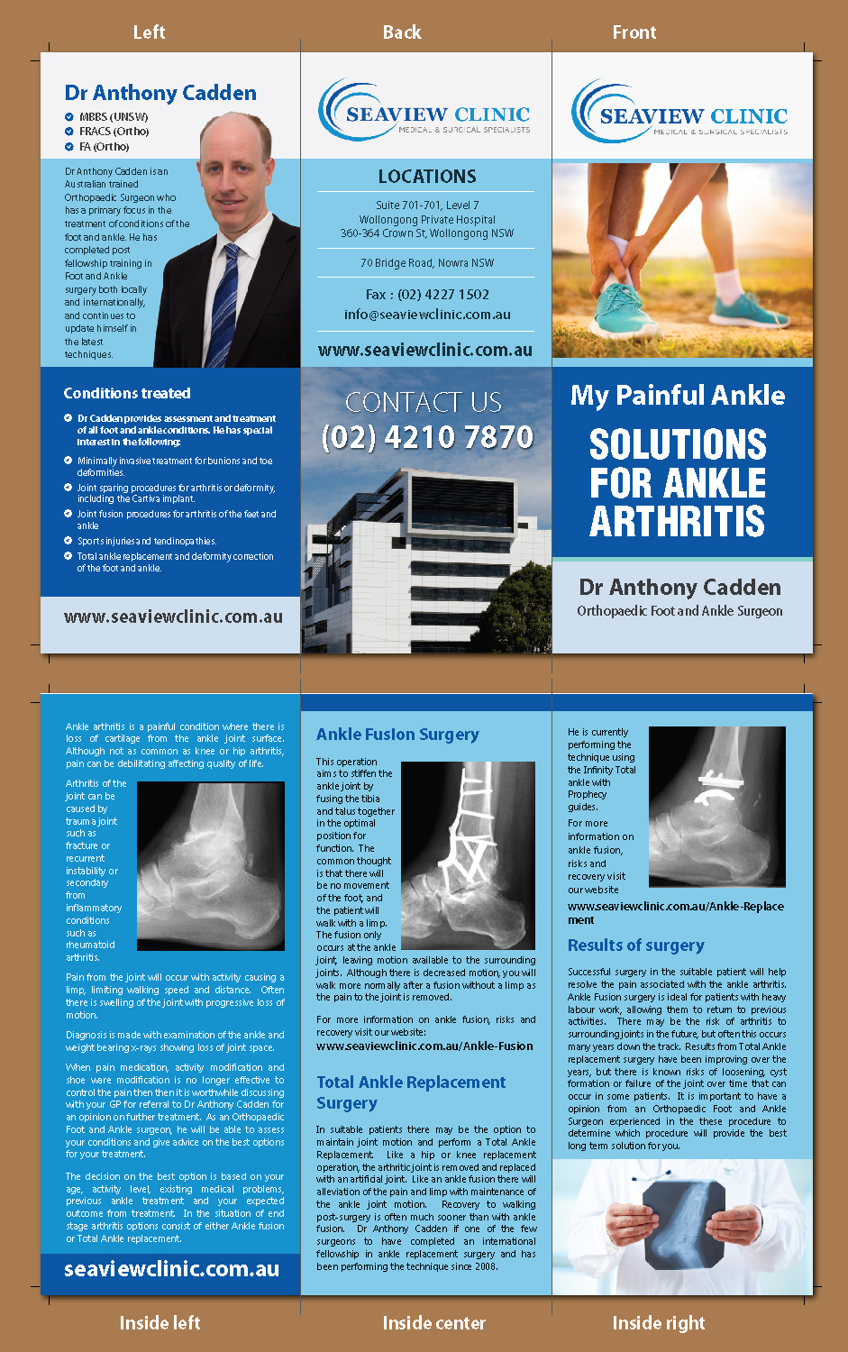 Flyer Design by meet007 for Seaview Clinic | Design #19172552
