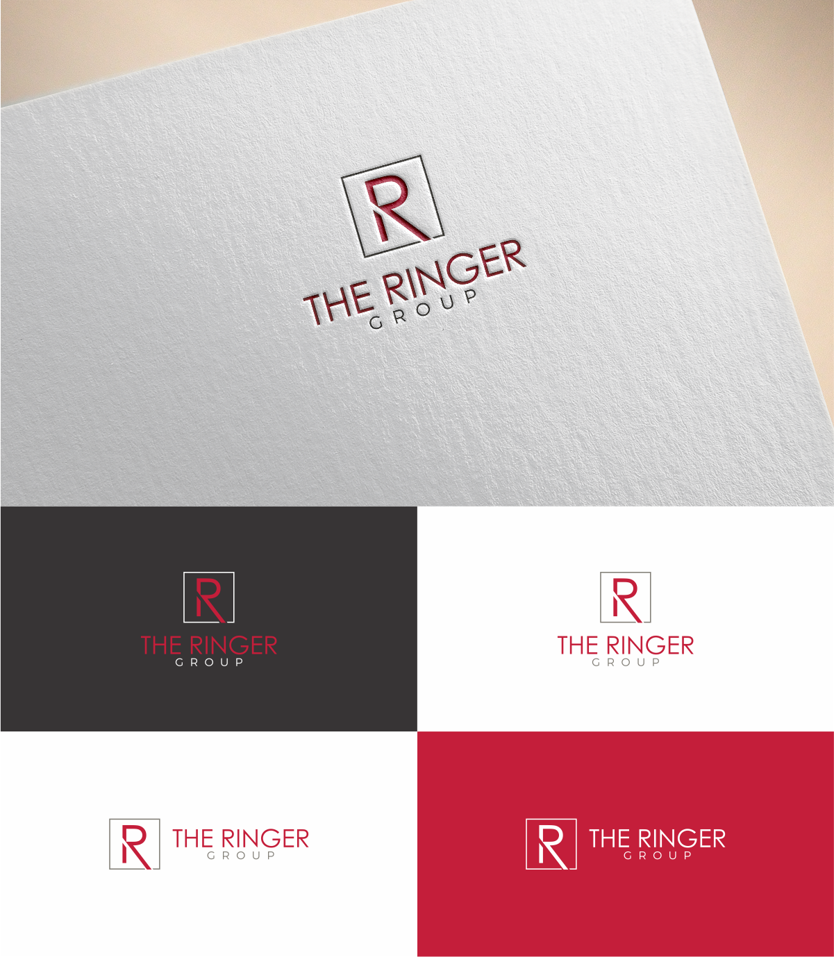 Diseño de Logo por MKR para The Ringer Group | Diseño #19170380