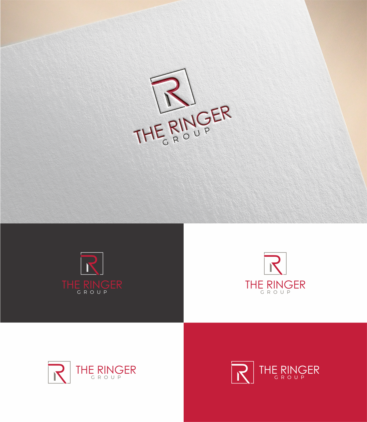 Logo Design by MKR for The Ringer Group | Design #19170382