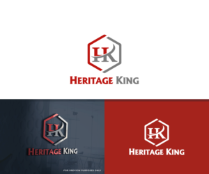 HeritageKing (full text in logo is optional) | Diseño de Logo por Mario