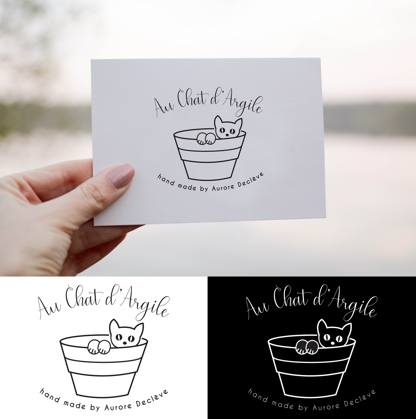 Design de Logo par Impressive Solutions pour Au Chat d’Argile | Design #19178474