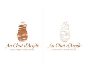 Au Chat d’Argile - hand made by Aurore Declève  | Logo-Design von ACK Design