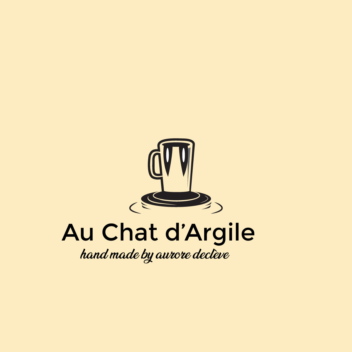 Logo Design by **INCREDIBLEDESIGNERS** for Au Chat d’Argile | Design #19191665