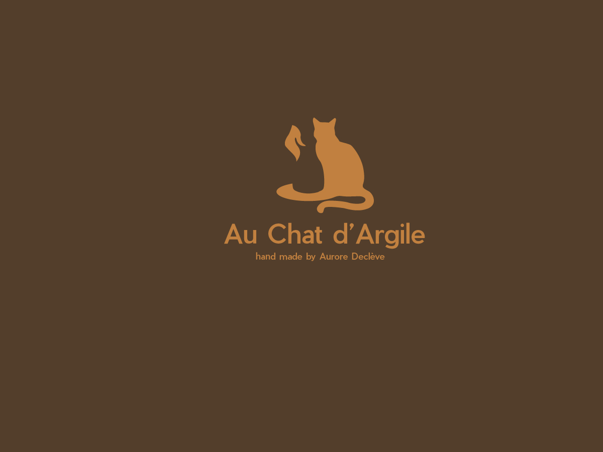 Logo Design by ArtCreative for Au Chat d’Argile | Design #19185240