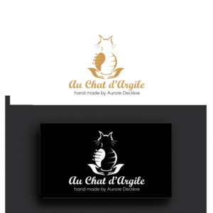 Au Chat d’Argile - hand made by Aurore Declève  | Logo Design by Finley Johnson