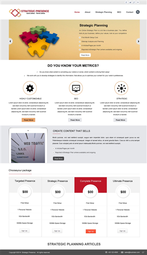Wordpress Design by pb for IC-Hosting Pty Ltd | Design: #2954314