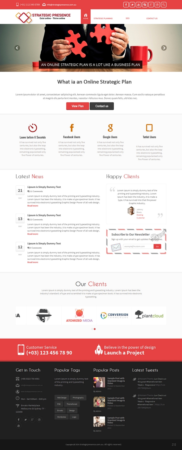 Wordpress Design by pb for IC-Hosting Pty Ltd | Design #2967088