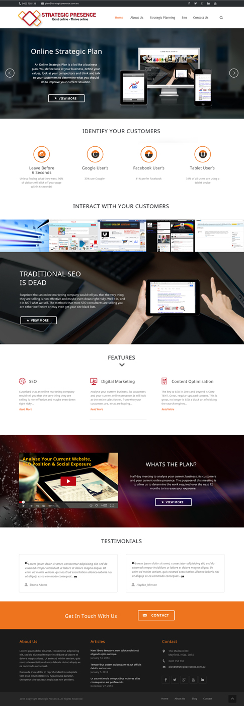 Wordpress Design by Da Miracle for IC-Hosting Pty Ltd | Design #2998639