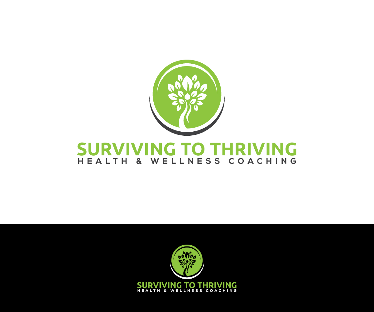 Logo Design by designmind78 for Surviving To Thriving Health & Wellness Coaching | Design #19188476