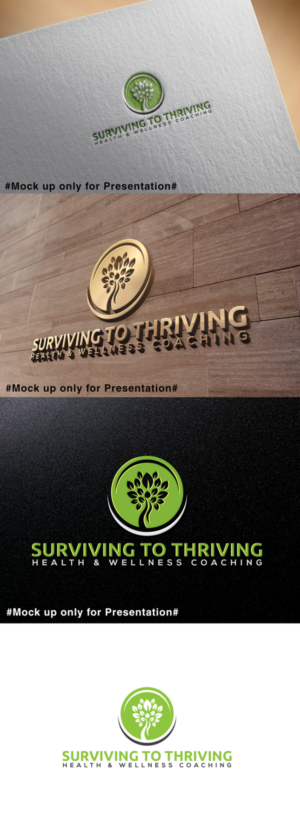 Logo Design by designmind78 for Surviving To Thriving Health & Wellness Coaching | Design: #19188477