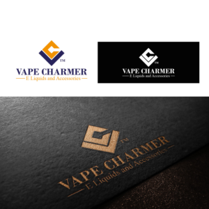 Vape Charmer(VC) E Liquids and Accessories  | Logo Design by Finley Johnson