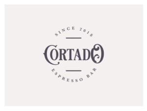 Logo Design by wonderland for Cortado Espresso Bar | Design: #19189889