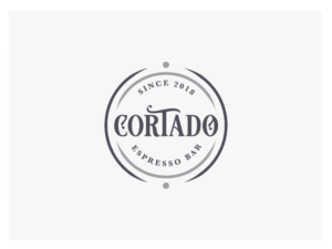 Logo Design by wonderland for Cortado Espresso Bar | Design: #19189947