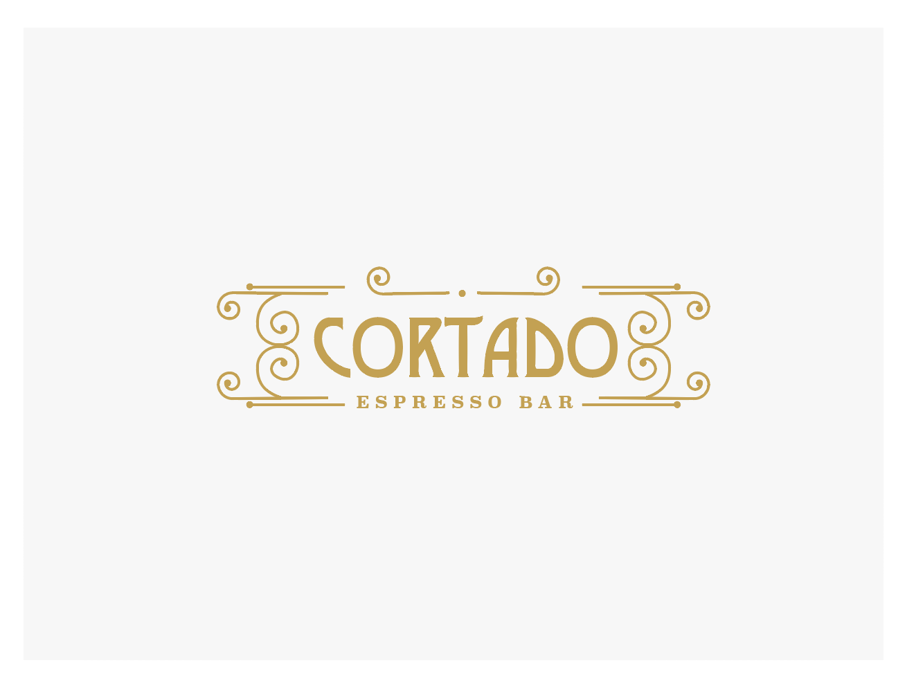 Logo Design by wonderland for Cortado Espresso Bar | Design #19190031