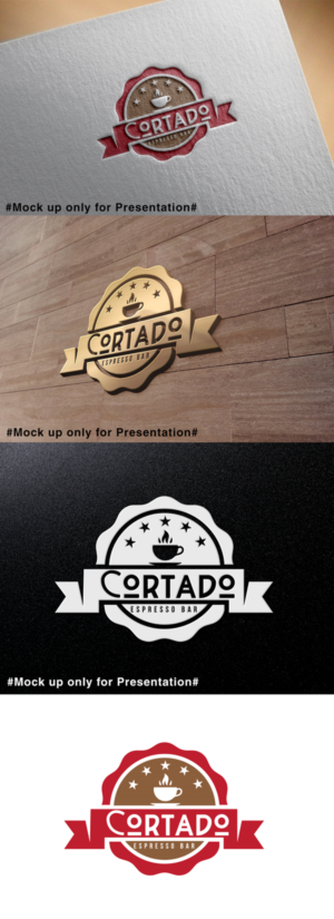 Logo Design by designmind78 for Cortado Espresso Bar | Design: #19188531