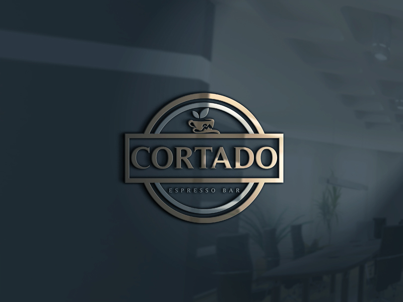 Logo Design by Malkuchulu for Cortado Espresso Bar | Design #19188388