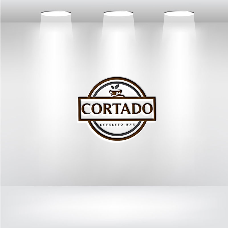 Logo Design by Malkuchulu for Cortado Espresso Bar | Design #19188392